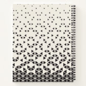 名前の追加 |抽象芸術幾何デザイン ノートブック (裏面)