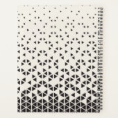 名前の追加 |抽象芸術幾何デザイン プランナー手帳 (裏面)