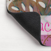 名前の追加 |放射オーナメントI マウスパッド (コーナー)