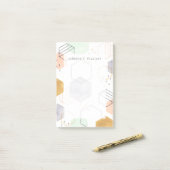 名前の追加 |散布図 ポストイット (デスク上)