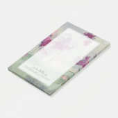 名前の追加 |明るい赤紫色トレリン ポストイット (アングル)