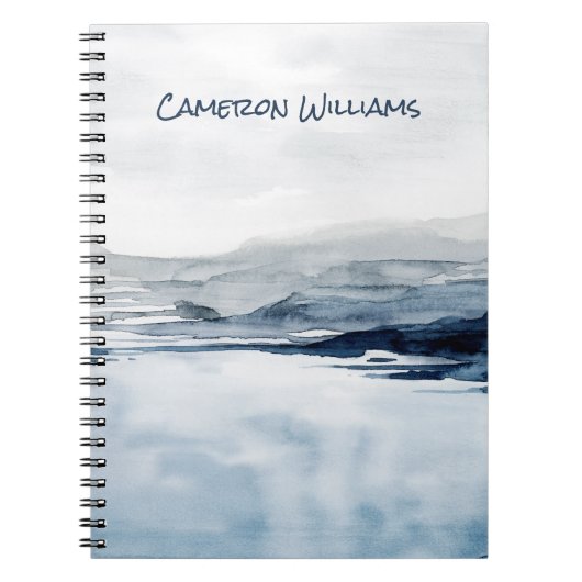 名前の追加 |暗い水平線II ノートブック (正面)