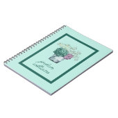 名前の追加 |植物の幸福コレクション |スクー ノートブック (左側)