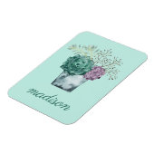 名前の追加 |植物の幸福コレクション |スクー マグネット (左側)