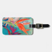 名前の追加 極楽の生き生きとした鳥 ラゲッジタグ (正面横)