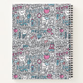 名前の追加 |歯の漫画 ノートブック (裏面)