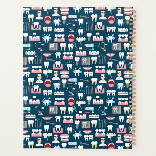 名前の追加 |歯科診療所のパターン プランナー手帳 (裏面)