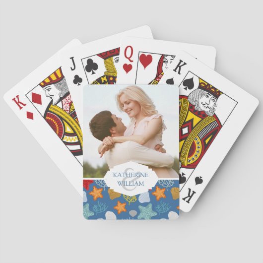 名前の追加 |水中生活パターン トランプ (裏面)