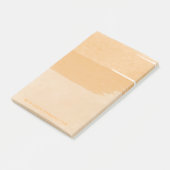 名前の追加 |水彩の注ストライプ記 ポストイット (アングル)