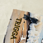 名前の追加、波のドイツ語の短縮形ポインタ ビーチタオル (インサイチュ)