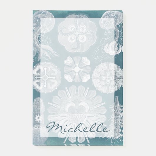 名前の追加|海洋生物ブループリントIV ポストイット (正面)