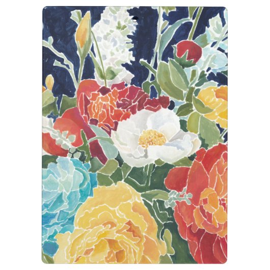 名前の追加 |深夜花模様I クリップボード (裏面)