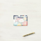 名前の追加 |深夜花模様I ポストイット (デスク上)