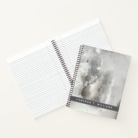 名前の追加 |神秘的なオブジェクト – グレー ノートブック (内部)