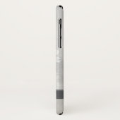 名前の追加 |神秘的なオブジェクト – グレー Case-Mate iPhoneケース (裏面/左)