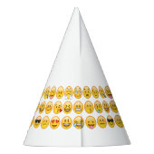 名前の追加 – 絵文字バースデーパーティーパーソナライズされた パーティーハット (裏面)