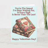 名前の追加，続編 – バレンタインデー カード (正面)