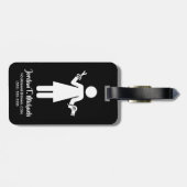 名前の追加|美容師記号 ラゲッジタグ (裏面横)