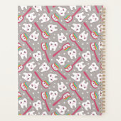 名前の追加 |虹の歯のパターン プランナー手帳 (裏面)