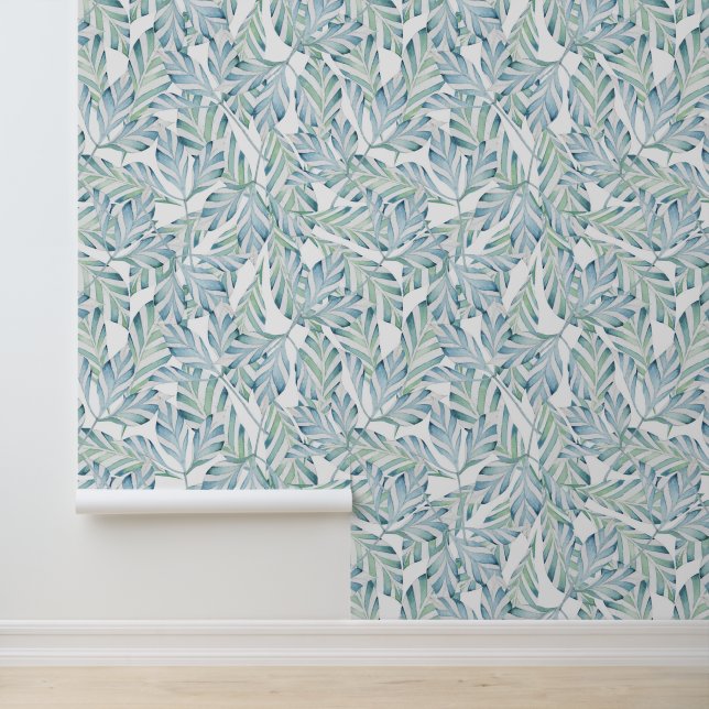 名前の追加 |装飾的ストライプのな葉のパターン 壁紙 (アプリケーション)