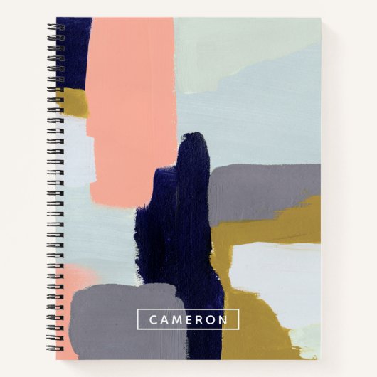 名前の追加 |言語 ノートブック (正面)