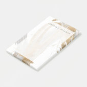 名前の追加 |金ゴールドとグレー ポストイット (アングル)