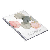 名前の追加 |金箔の球 ノートブック (右側)