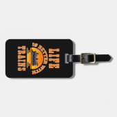 名前の追加-電車の方が快適 ラゲッジタグ (正面横)