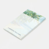 名前の追加 |青い海岸沿いのラグーン ポストイット (アングル)