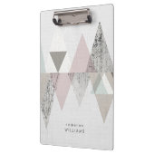 名前の追加 | Amuse II |幾何学的モダン クリップボード (左)