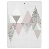 名前の追加 | Amuse II |幾何学的モダン クリップボード (裏面)