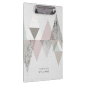 名前の追加 | Amuse II |幾何学的モダン クリップボード (右)