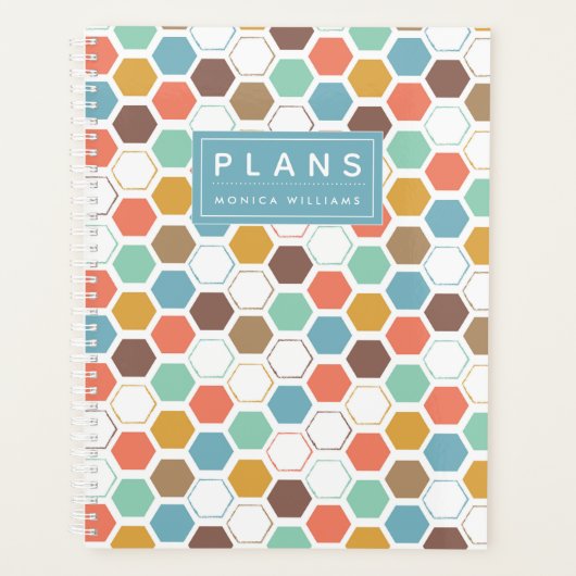 名前の追加 | Bee Hiveモジュールのパターン プランナー手帳 (正面)