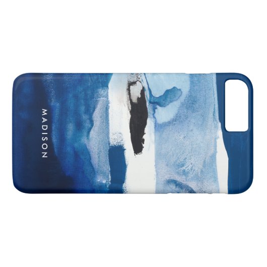名前の追加 | Blue Amore II Case-Mate iPhoneケース (裏面(横))
