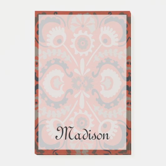 名前の追加 | Cinnabar Suzani I ポストイット (正面)