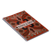 名前の追加 | Cinnabar Suzani II ノートブック (右側)