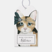 名前の追加 | Downton Cat ギフトタグ (裏面)