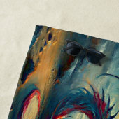 名前の追加， Dragon on onビーチat Sunset ビーチタオル (インサイチュ)