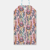 名前の追加 | lamas on ストライプ Optionsパターン ギフトタグ (裏面)