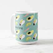 名前の追加 | Let's Taco About Love |タコエレメ コーヒーマグカップ (正面左)