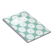 名前の追加 | Let's Taco About Love |ティール(緑がかった色)ライム ノートブック (右側)