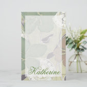 名前の追加 | Serene Pastels II 便箋 (スタンド正面)