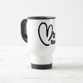 名前の追加 – Travel/Commuter Mug トラベルマグ (正面左)
