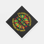 名前の追加Edit文字Junechoch Sunflower & Slogans スタンダードランチョンナプキン (角)