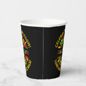 名前の追加Edit文字Junechoch Sunflower & Slogans 紙コップ (右)