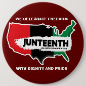 名前の追加Edit文字USAマップ11番目のボタン 缶バッジ (正面)