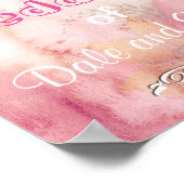 (名前の追結婚加)ポスターへようこそ ポスター (角)