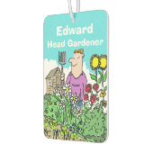 名前の選択。ヘッドガーデナー カーエアーフレッシュナー (左)