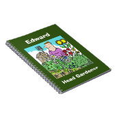 名前の選択。ヘッドガーデナー ノートブック (右側)