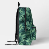 名前の野生のヤシのジャングルのパターン プリントバックパック (左)